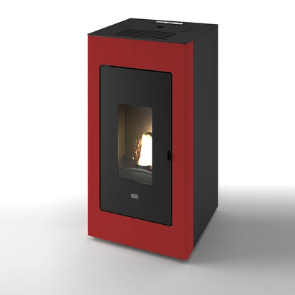 TERMOSEMINEU PE PELETI AMALIA 4.2-11.4 KW - ROSU