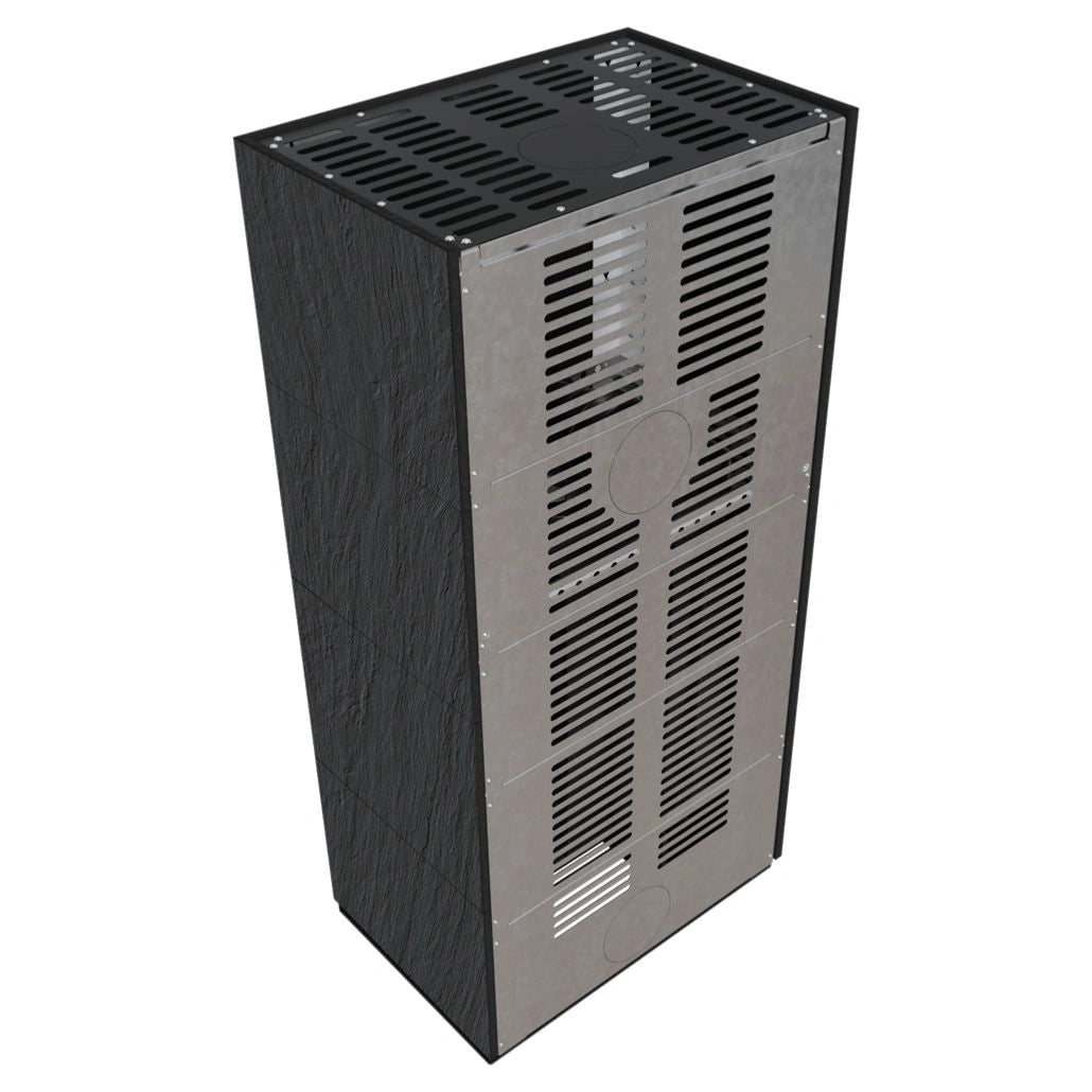 Flotek BOX 8 kW NATURALI ARDESIA Sticla Stanga - cuarz sinterizat