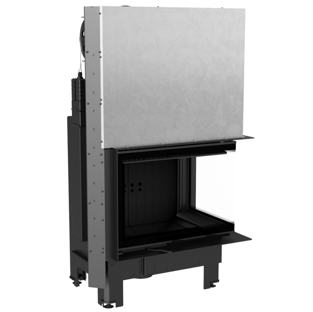 MBZ130 Sticla Dreapta + Deschidere Verticala Samota Neagra