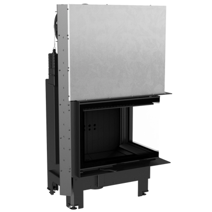 MBZ130 Sticla Dreapta + Deschidere Verticala Samota Neagra