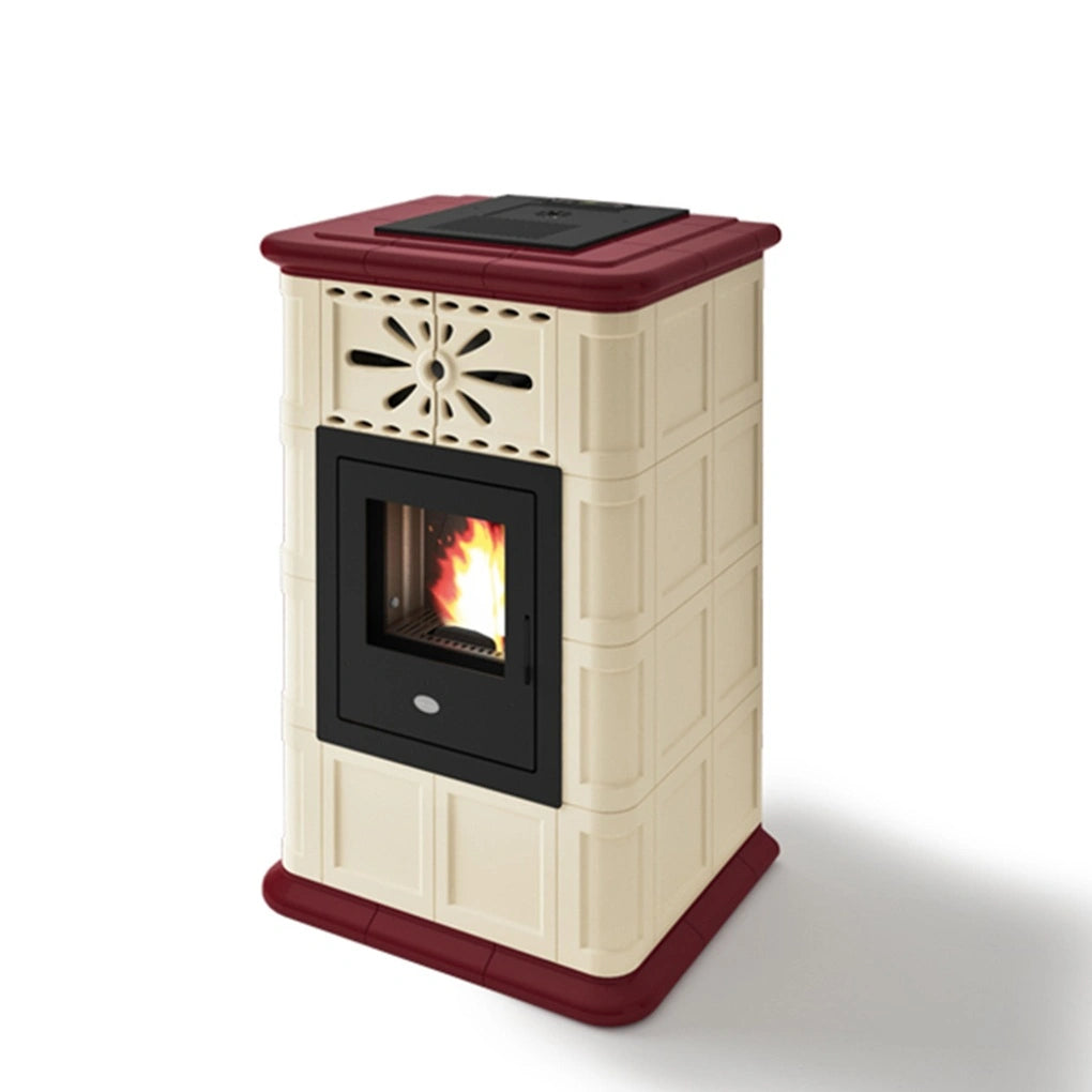 Soba pe peleti Maria 5-13.8 kw Rubin - cahle teracota