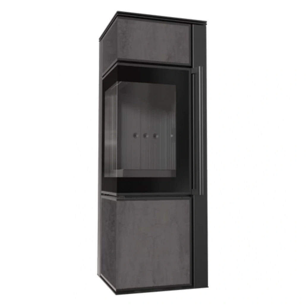 Soba Tora S 8-11kW SAVOIA ANTRANCITE - Samota neagra