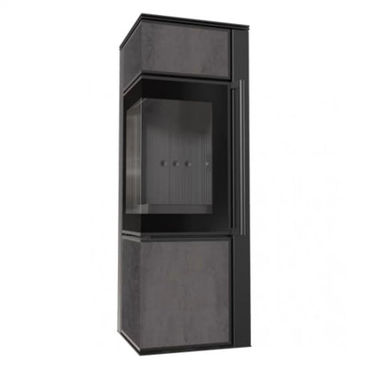 Soba Tora S 8-11kW SAVOIA ANTRANCITE - Samota neagra