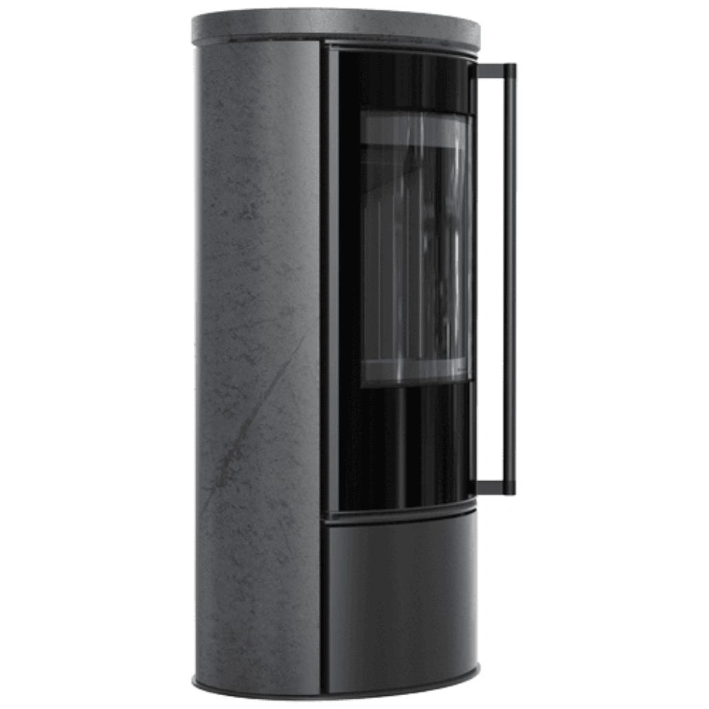 Soba Erik 5.5kW ceramica Grafite Satin - samota neagra