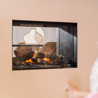 Șemineu Electric e-MatriX Mood 800-500 ST - Flacără Realistă cu Aburi