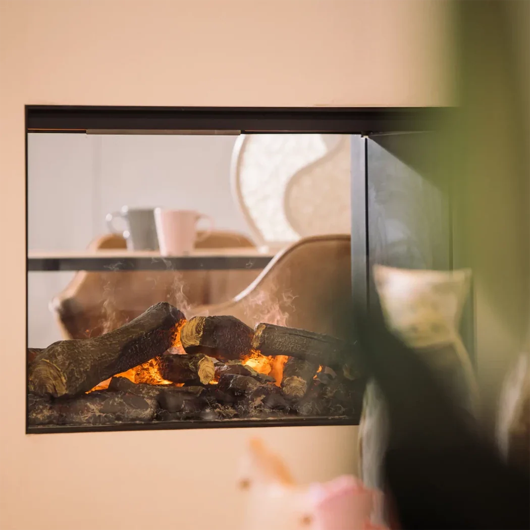 Șemineu Electric e-MatriX Mood 800-500 ST - Flacără Realistă cu Aburi