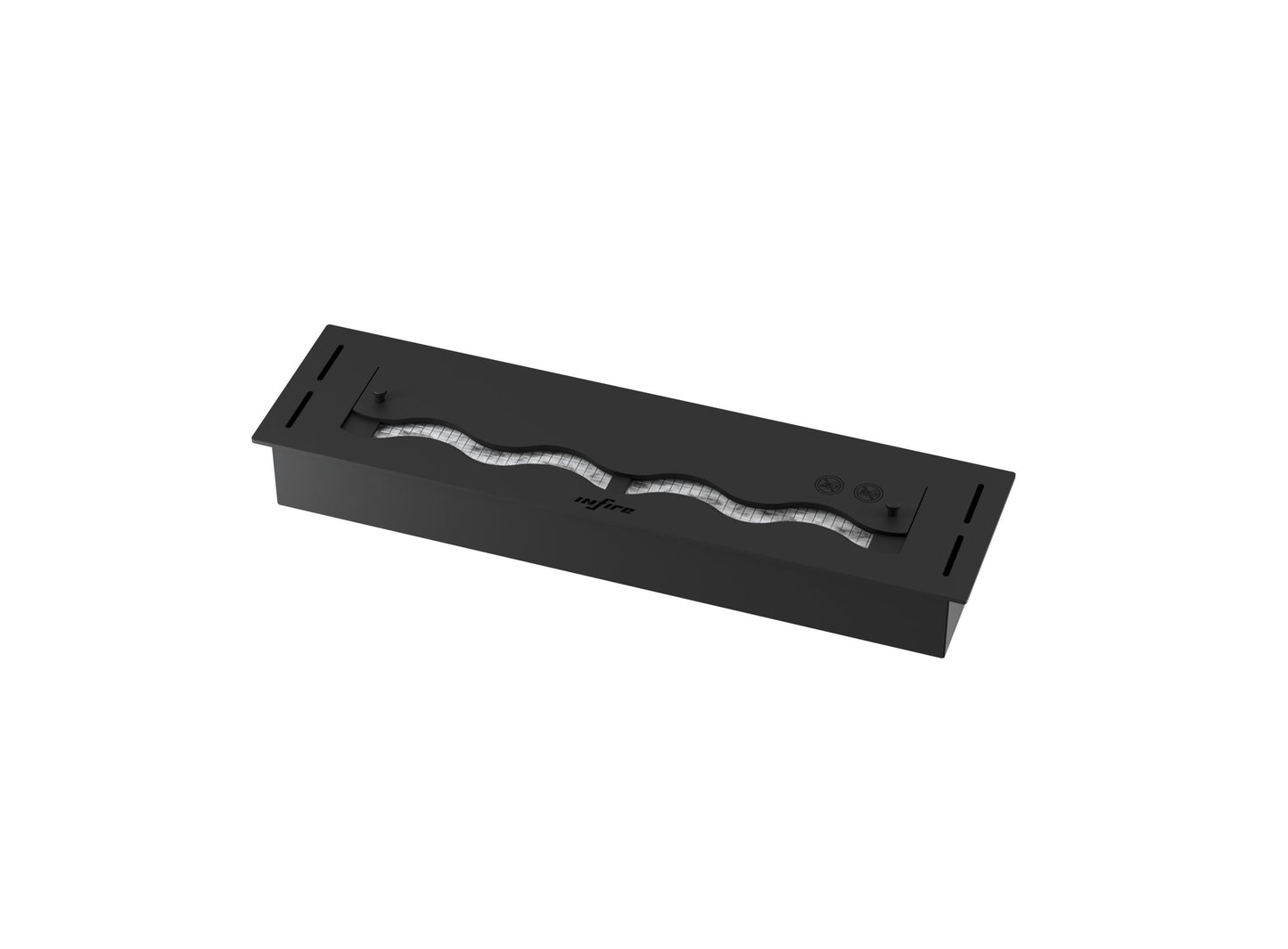Șemineu cu bioetanol Slimfire Black Burner 600 Rezervor 1,2 l