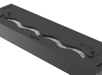Șemineu cu bioetanol Slimfire Black Burner 600 Rezervor 1,2 l
