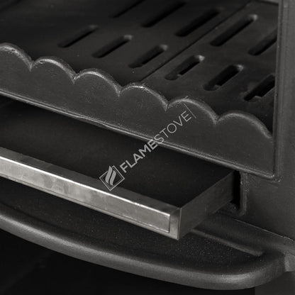 Sobă Lux Style Modena FS-022ST: Eficiență Ridicată cu Sticlă Schott Robax și Design Elegant