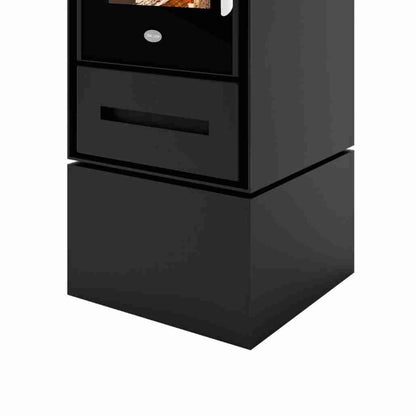 Soba Regina 8-9.5 kw Nero A+ Randament 86%