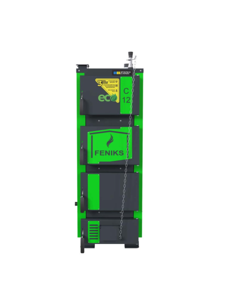 Cazan pe combustibil solid Feniks Standard 27 kW - Încălzire Eficientă și Durabilă