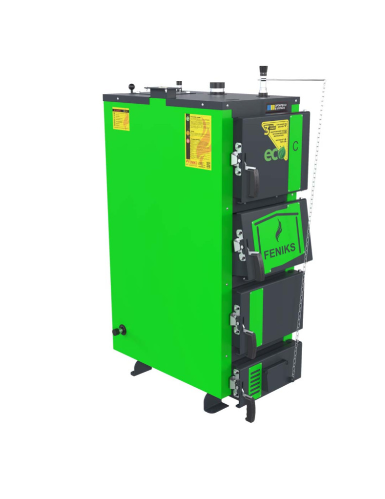 Cazan Pe Combustibil Solid Feniks C Standard 35 kW - Soluția Ideală Pentru Încălzirea Eficientă și Economică