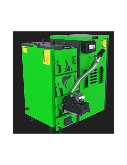 Centrală Termică pe Combustibil Solid FENIKS E 250 kW - Eficiență și Performanță Superioară pentru Spații Mari