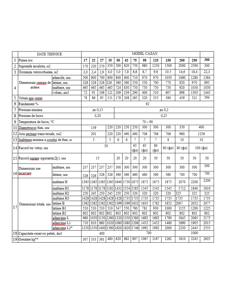Centrală Termică Mixtă FENIKS E Plus 98 kW - Lemn și Pelet, Eficiență Energetică Superioară pentru Spații Mari