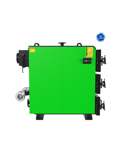 Centrală Termică pe Combustibil Solid Feniks M Plus 150 kW cu Ventilator - Soluție Eficientă și Ecologică