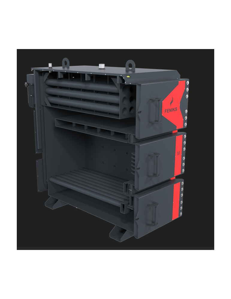 Centrală Termică Solidă Feniks M Plus 200 kW cu Ventilator - Soluție Eficientă și Durabilă pentru Încălzire