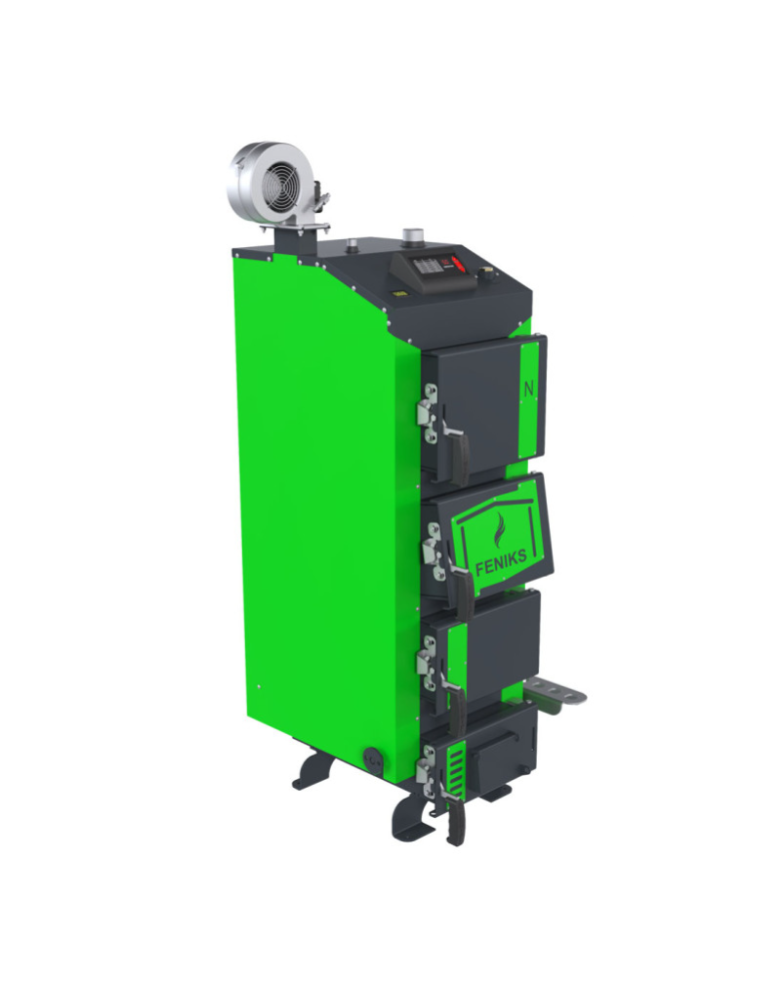Feniks N 15 kW - centrală termică pe lemne cu ventilator
