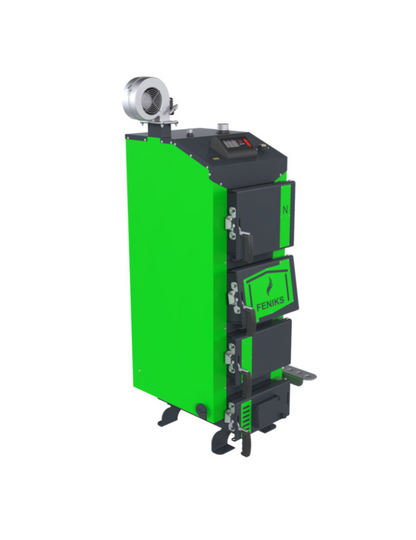 Feniks N 30 kW - centrală termică pe lemne cu ventilator