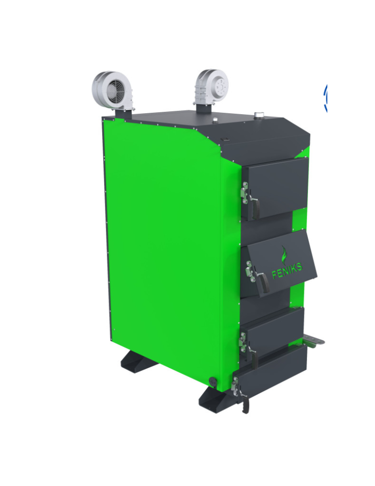 Feniks N 95 kW - centrală termică pe lemne cu ventilator