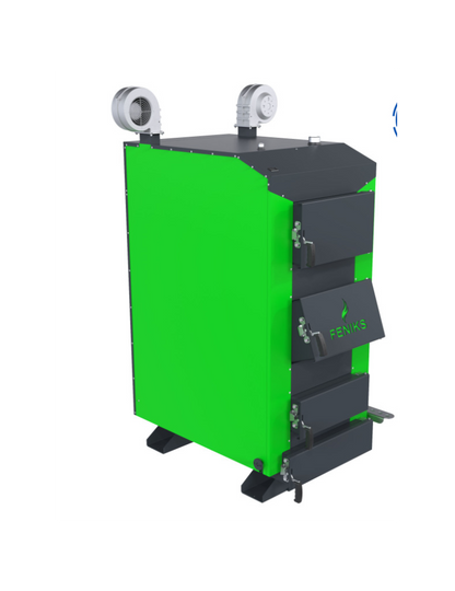 Feniks N 95 kW - centrală termică pe lemne cu ventilator
