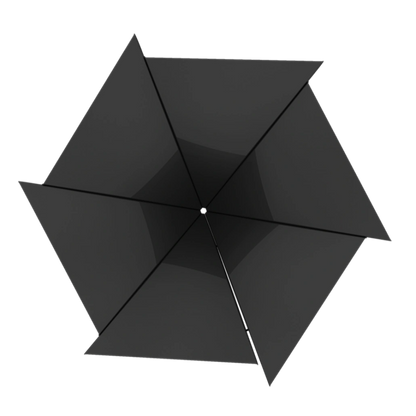 Vatra de foc exterior HEX - 66 cm