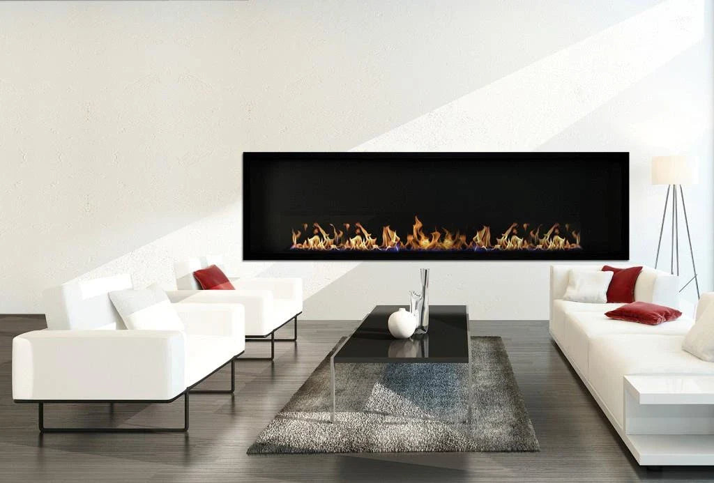 Șemineu Bioetanol Icon Fires Slimline SFB1650 - Negru, 9.8 kW, 9 Ore Ardere