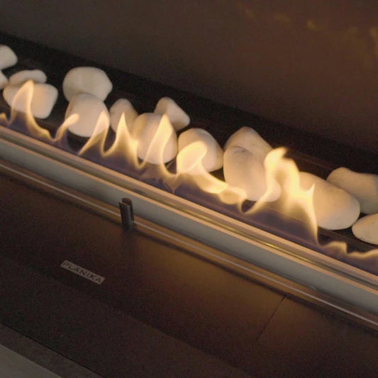 Tray of White Ceramic Stones - Planika