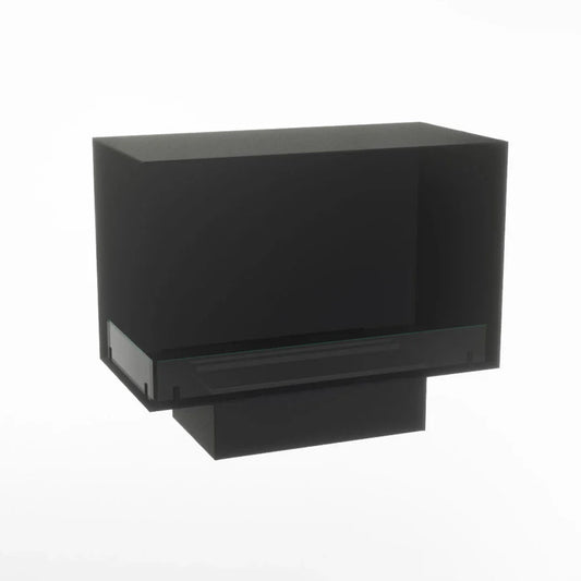 Șemineu de Col Foco Myst 800 - Evaporare Apă, Vizibilitate Dublă