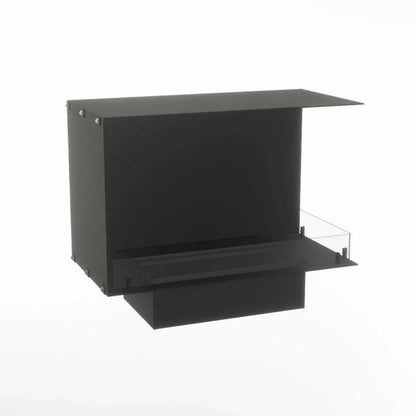 Șemineu pe Vapori de Apă Foco Myst Corner Drept 800 - Vizibilitate Dublă
