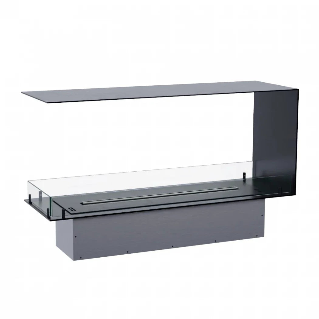 Foco Divisor de Cameră 1200 - Șemineu Bioetanol Încorporat cu Vizualizare pe 3 Laturi