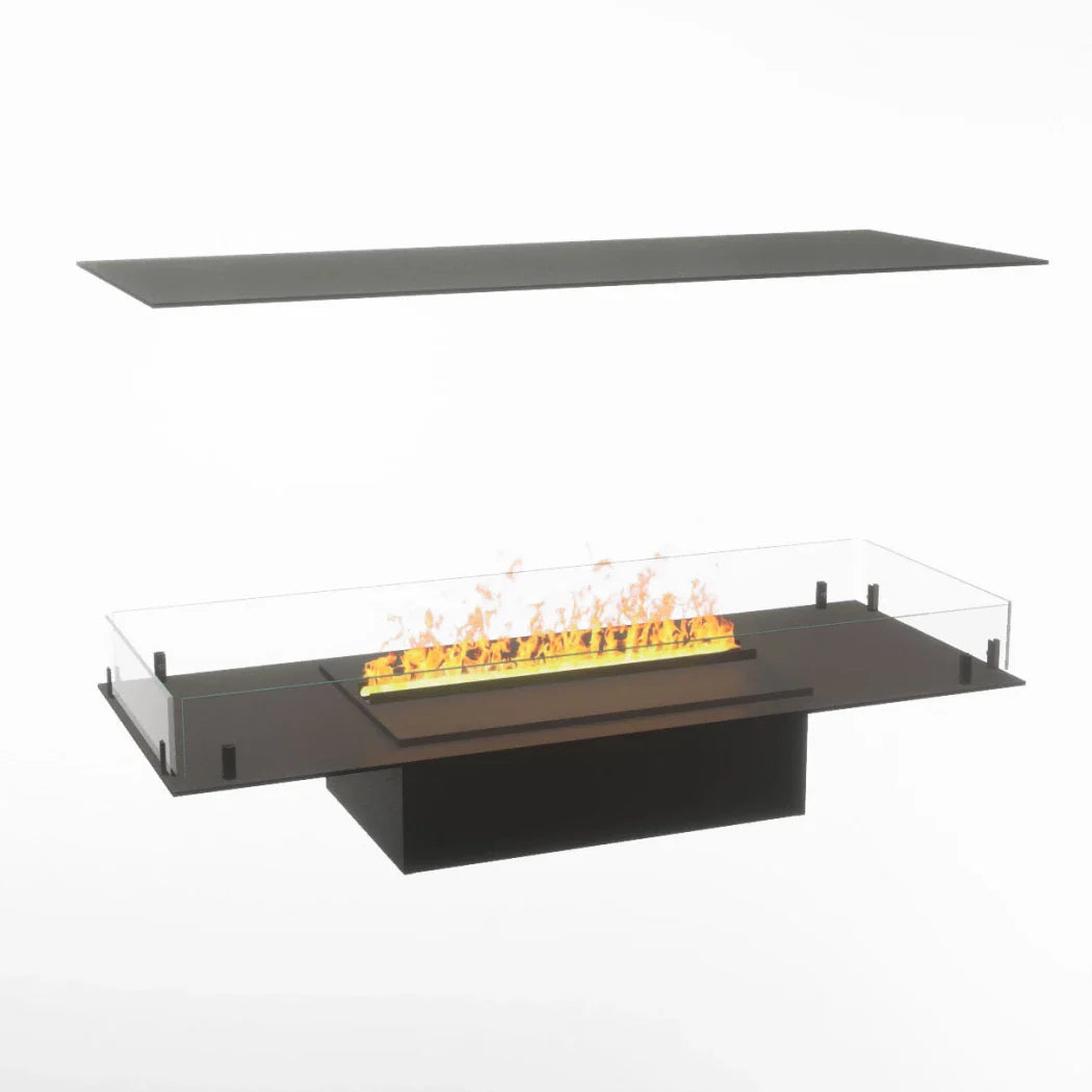 Șemineu cu vapori Foco Myst Four 1000 - Fără Flacără, Elegant și Modern
