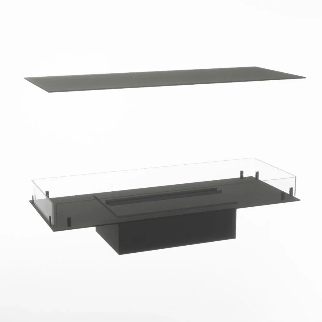 Șemineu cu vapori Foco Myst Four 1000 - Fără Flacără, Elegant și Modern