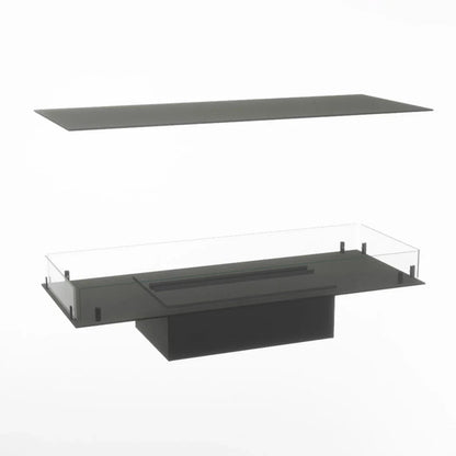 Șemineu cu vapori Foco Myst Four 1000 - Fără Flacără, Elegant și Modern