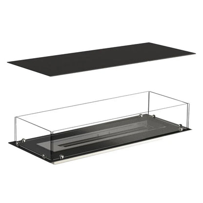 Foco Four 1000 - Șemineu Modern pe Bioetanol cu Vedere 360 de Grade, Ideal pentru Integrare