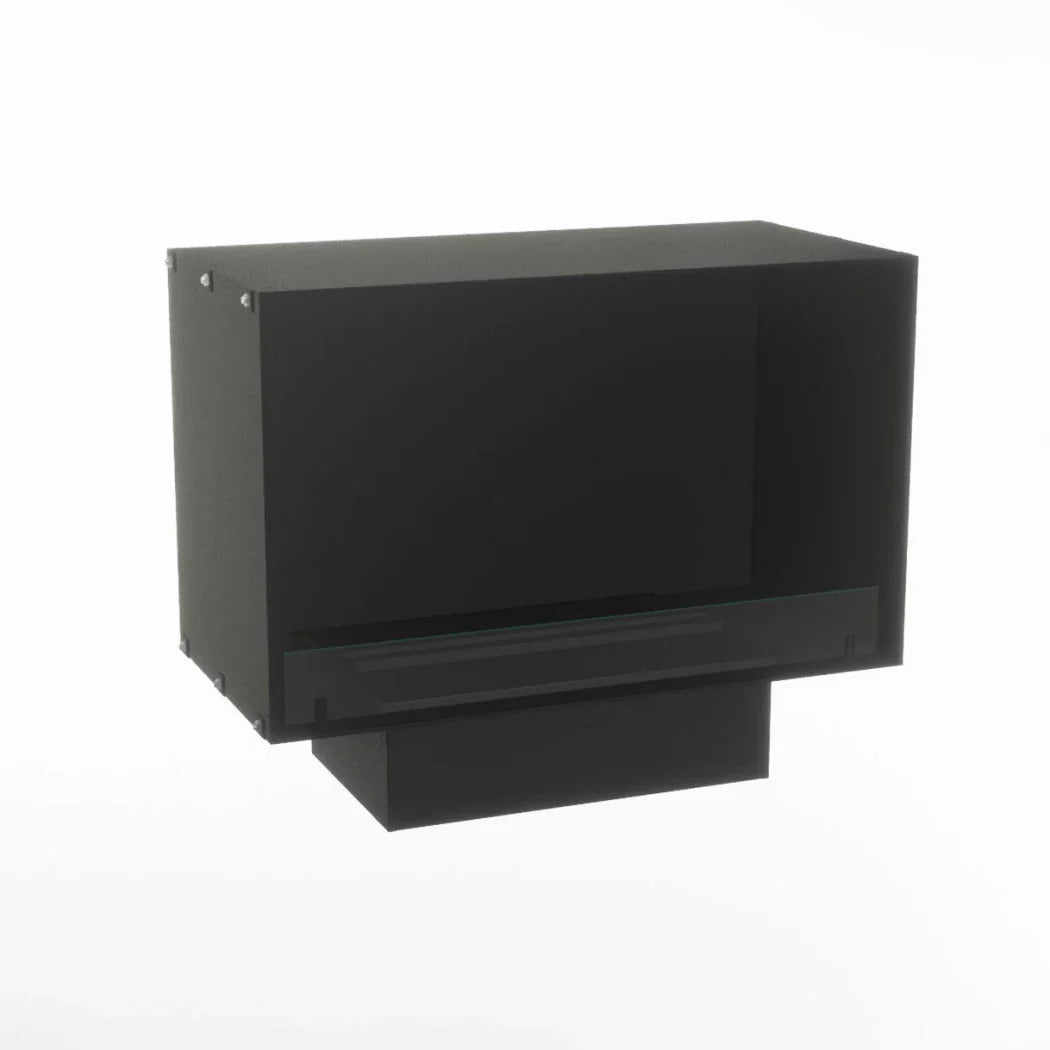 Șemineu Electric Foco Myst One 800 Negru - Flacără Realistă cu Aburi