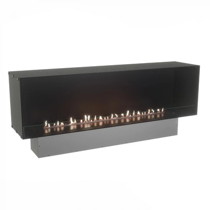 Șemineu Modern pe Bioetanol Foco One 1800, 180 cm Lățime, Integrat, Pentru Perete