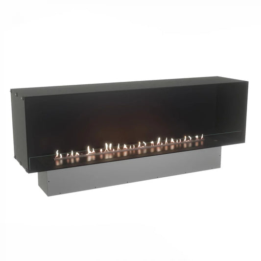 Șemineu Modern pe Bioetanol Foco One 1800, 180 cm Lățime, Integrat, Pentru Perete