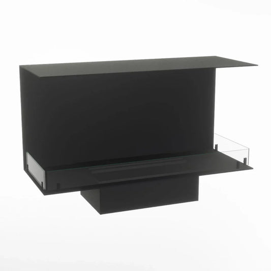 Șemineu Electronic cu Trei Fețe Foco Myst Three 1000 - Tehnologie de Abur pentru o Atmosferă Autentică