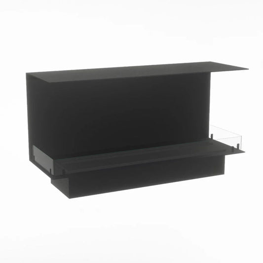 Șemineu cu Trei Fețe Foco Myst Three 1200 cu Abur de Apă - Montaj Sub TV