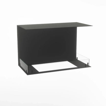 Șemineu Electric de Colț Foco Myst Three 800 cu Abur de Apă - Siguranță și Eleganță