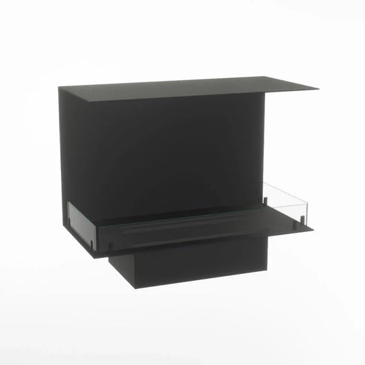 Șemineu Electric de Colț Foco Myst Three 800 cu Abur de Apă - Siguranță și Eleganță