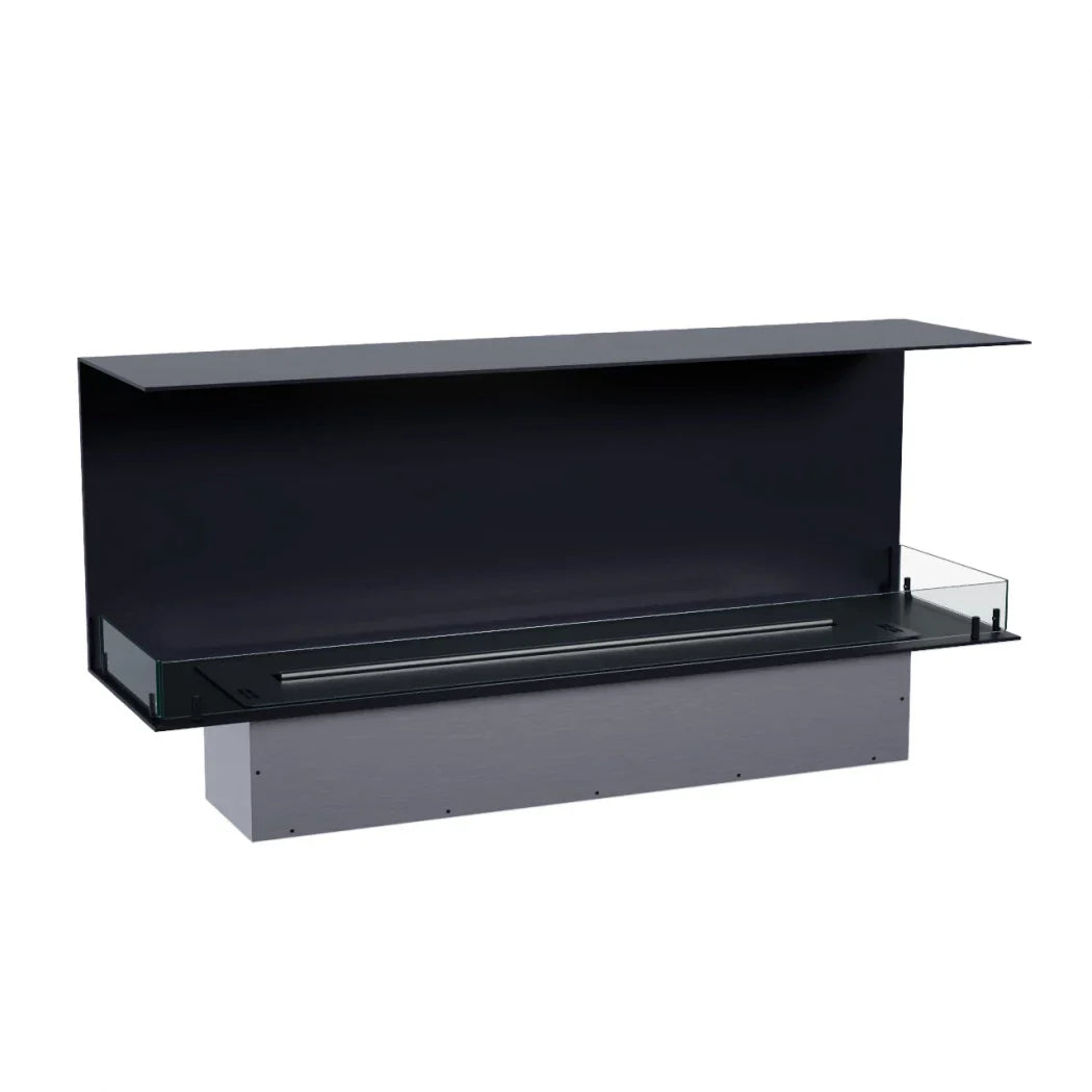 Șemineu pe Bioetanol Foco Three 1500 - Vizibilitate 3 Laturi, 150 cm Lățime