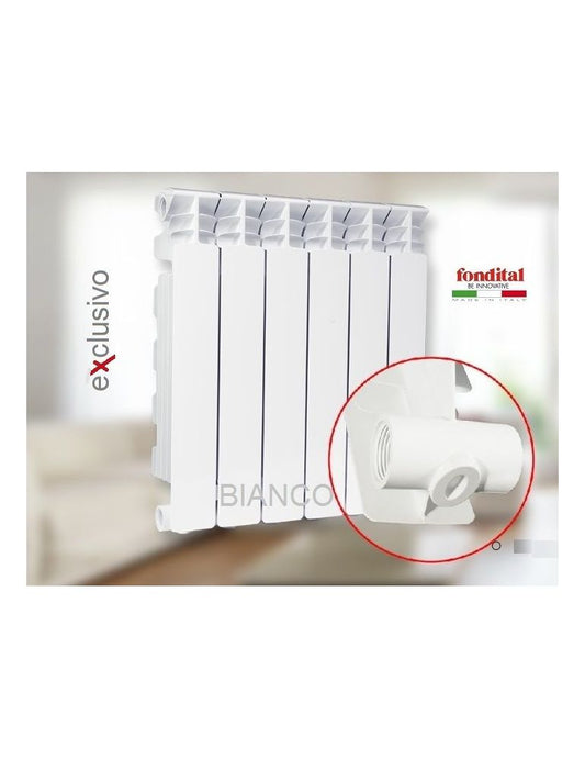 Fondital EXCLUSIVO 600 Die-Cast Aluminum Radiator