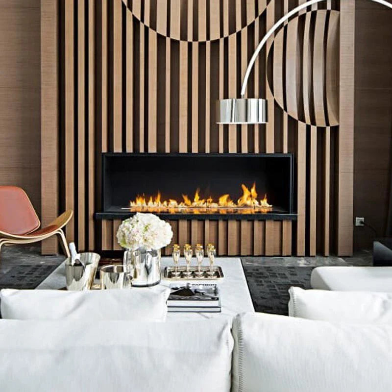 Planika Forma 1500 Single-Sided - Șemineu Elegant cu Biocombustibil de 163 cm