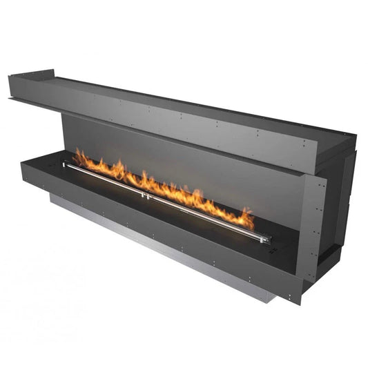 Șemineu pe colț Planika Forma 2300, Stânga - Design Elegant și Ardere Curată