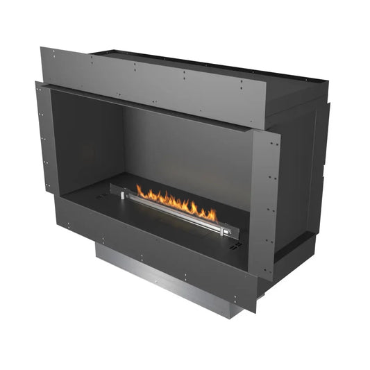 Planika Forma 800 Single-Sided - Șemineu Biologic Încastrat Elegant cu Tehnologie BEV