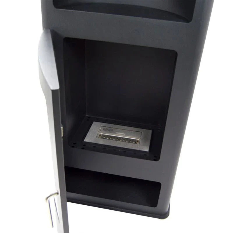 Șemineu Autentic Bioetanol Negru ScandiFlames Boston - Design Clasic, Modern