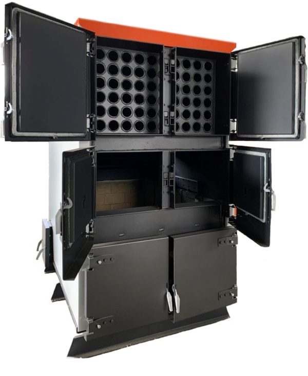 TIS HARD BIO 150 kW: Cazan Industrial Performant pe Combustibil Solid cu Alimentare Automată