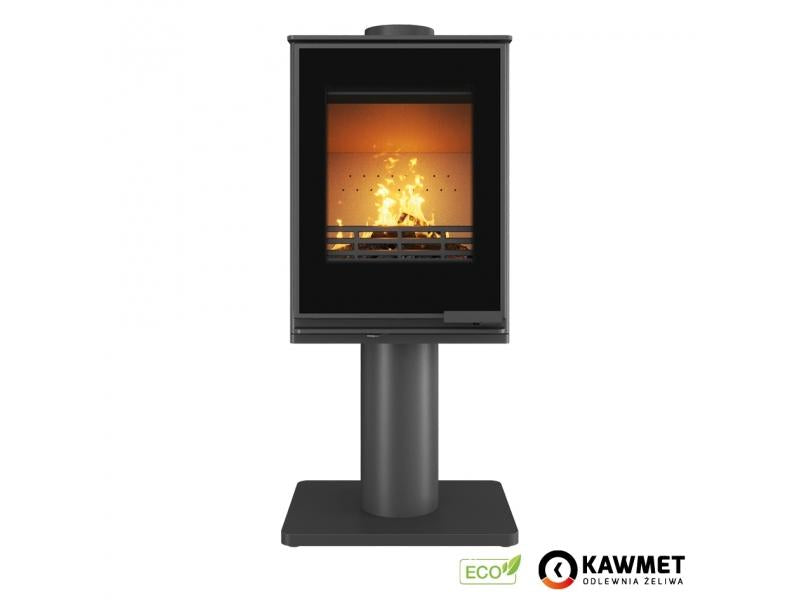 Soba pe lemne KAWMET HARITA S15v cu picior DÉCOR 5.7 kW