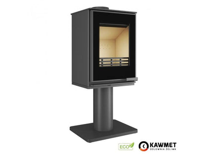 Soba pe lemne KAWMET HARITA S15v cu picior DÉCOR 5.7 kW